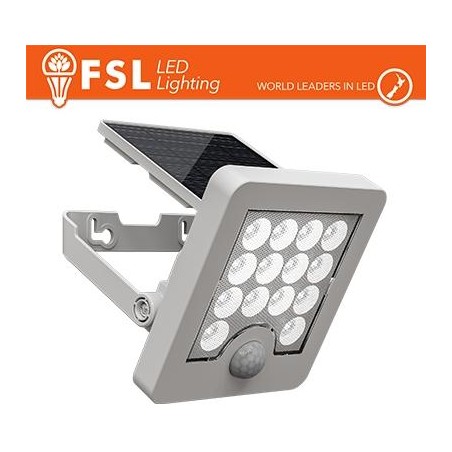 Faro da esterno solare con sensore di movimento 40w (4 led)