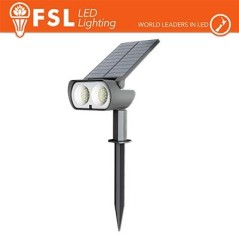 Picchetto da esterno LED solare cct 3white 15w (1.5led)