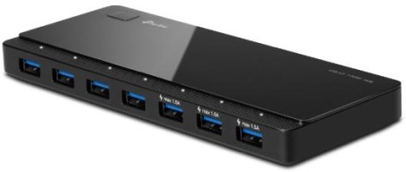 TP-Link Hub 7 porte USB 3.0 fino a 5Gbps alim.12V-2.5A - UH700