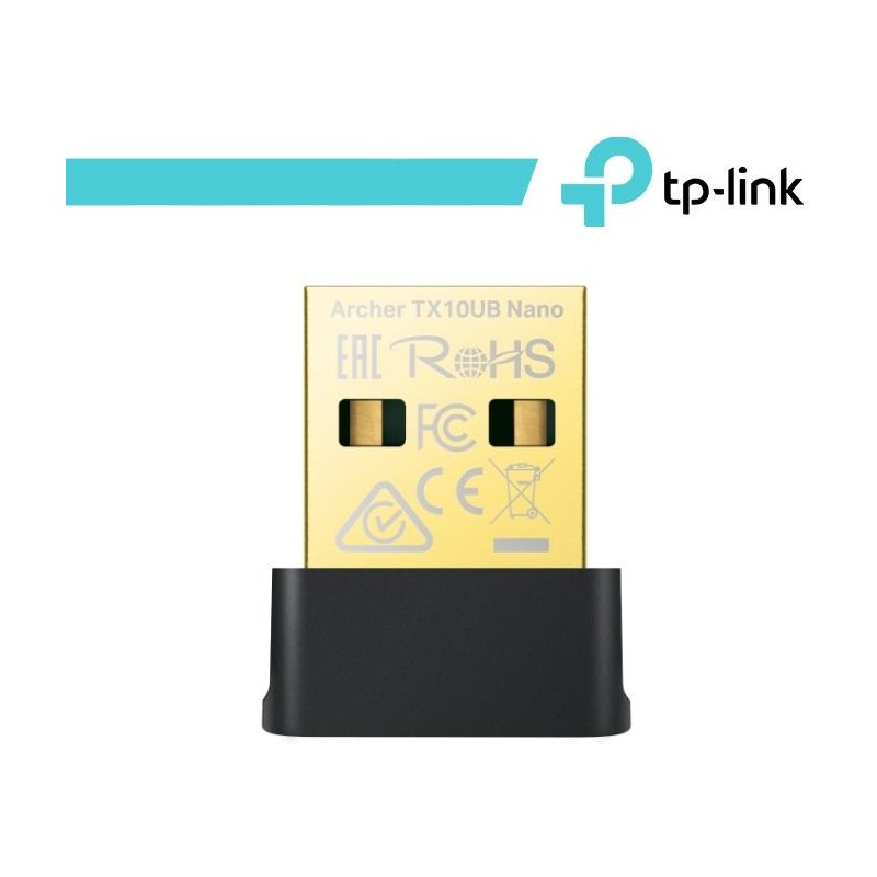 TP-Link AX900 Nano Wi-Fi 6 Bluetooth 5.3 USB Adapter - Archer TX10UB Nano