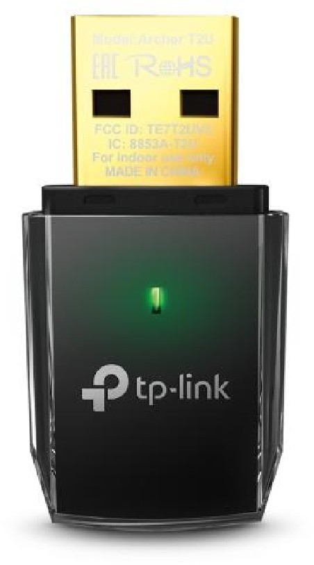 TP-Link Scheda Wireless USB Dual Band AC600 - Archer T2U