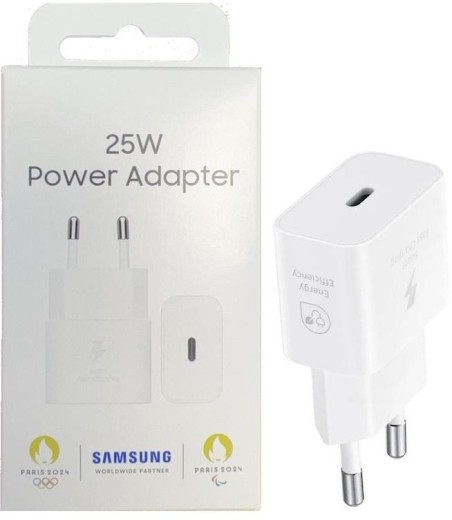 Caricabatteria Originale Samsung EP-T2510NWE 25W Bianco