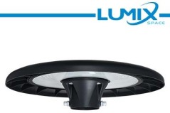Lampione LED testa palo 100w IP65 100lm/w 90Â°