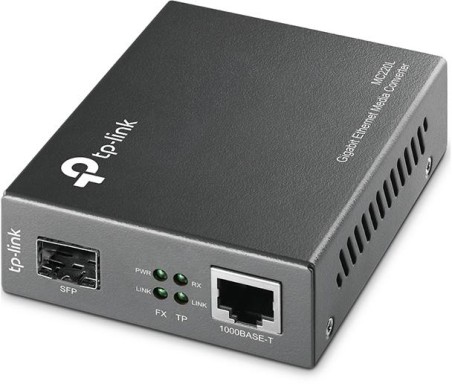 TP-Link Media Converter 1000BASE-SX/LX/LH/1000Base-T LC - MC220L