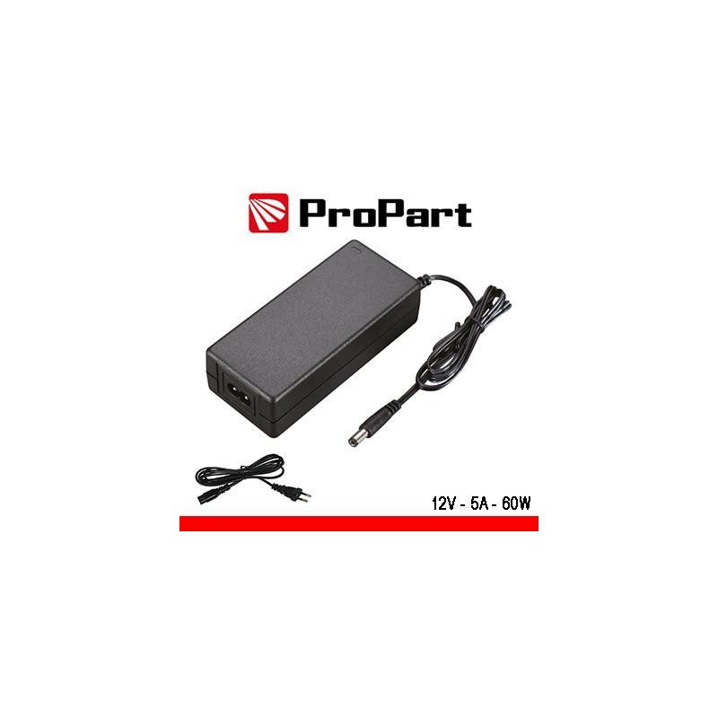 Alimentatore Switching tensione costante 12Vdc 5A (60W) Alimentatore Switching tensione costante 12Vdc 5A (60W)