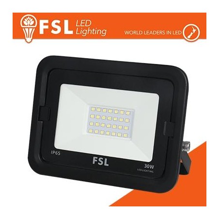 Proiettore per esterni Nero 30W - IP65 115Â° 6500K