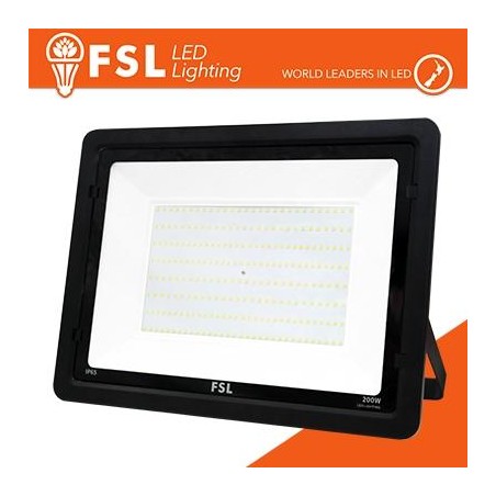 Proiettore per esterni Nero 200W - IP65 115Â° 4000K