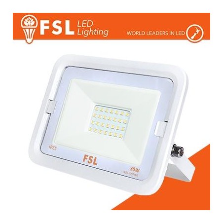 Proiettore per esterni Bianco 30W - IP65 115Â° 4000K
