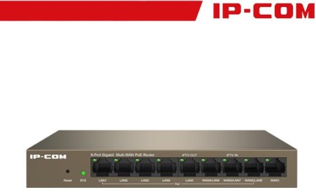 IP-COM Router 8 PoE porte Cloud Managed - M20-8G-POE