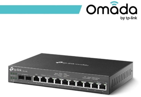 Omada Router VPN Gigabit 3-in-1: Router+Switch PoE+Controller - ER7212PC