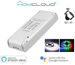 Controller Strisce LED Wi-Fi 12-24V RGB + white
