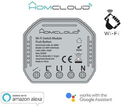 Modulo Pulsante&Interruttore 1CH Wi-Fi da incasso
