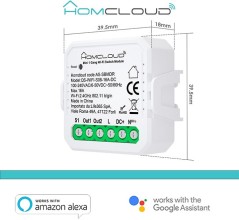 Modulo Interruttore/Pulsante Mini AC/DC Wi-Fi