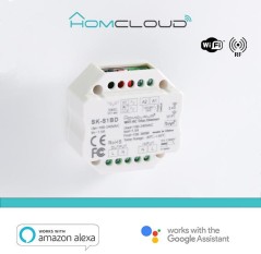 Modulo Smart Dimmer 220V AC Triac 1CHx1.5A Wi-Fi+RF 2.4G