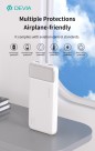 Power bank completamente compatibile 22,5 W con display digitale 10000 mAh Bianc Power bank completamente compatibile 22,5 W con display digitale 10000 mAh Bianc
