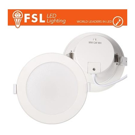 Faretto da incasso 7w 3white 220-240V, FORO:Î¦7.5-8.5cm