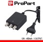 Alimentatore per amplificatori d'antennaTV 12V 450mA 2uscite Alimentatore per amplificatori d'antennaTV 12V 450mA 2uscite