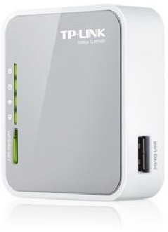 TP-Link Router per dongle 3G/4G portatile Wireless N 150Mbps - TL-MR3020