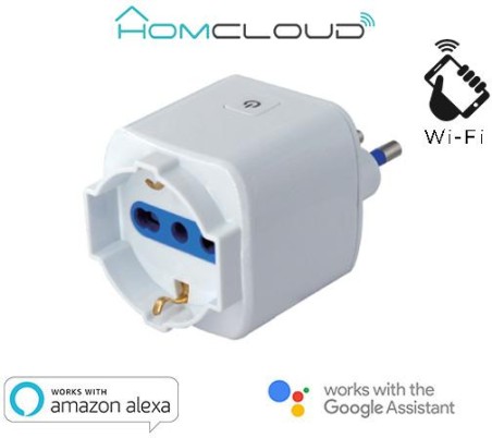Presa Intelligente Wi-Fi 16A italiana bipasso-schuko