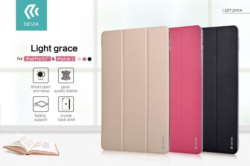 Cover Light grace Per iPad Air 2 & Pro 9.7 con On/Off Gold Cover Light grace Per iPad Air 2 & Pro 9.7 con On/Off Gold