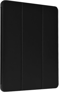 Cover per iPad Pro 11 2021 in pelle con supporto pencil Nera