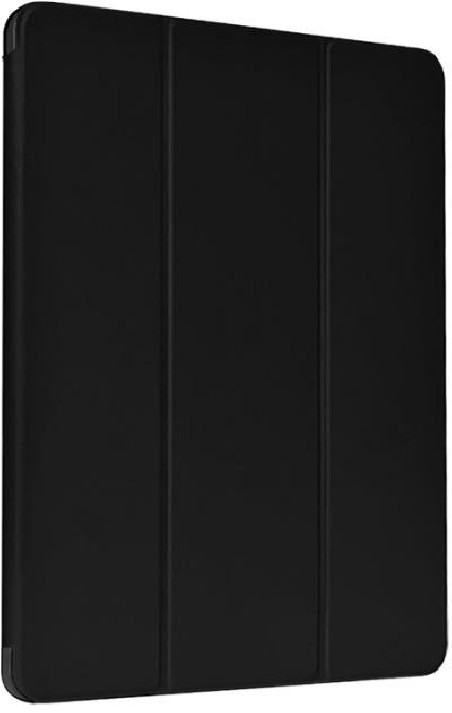 Cover iPad Pro 12.9 2021 in pelle con supporto pencil Nera