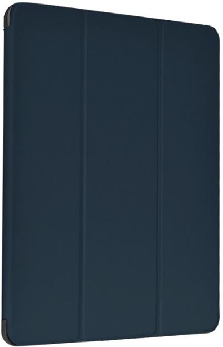 Cover per iPad Pro 11 2021 in pelle con supporto pencil Blu