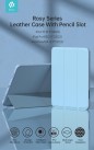 Cover Rosy per iPad 10 10.9 2022 con supporto Pencil Azzurra Cover Rosy per iPad 10 10.9 2022 con supporto Pencil Azzurra