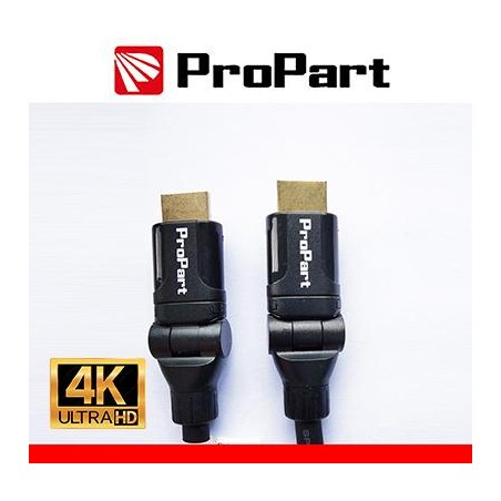 Cavo HDMI 2.0 High Speed 4K 3D Ether conn. 360Â° 3m SP-SP NER