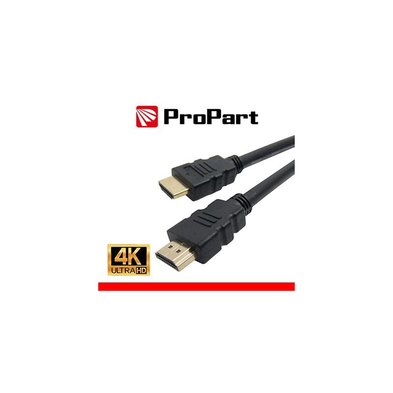 Cavo HDMI 2.0 High Speed 4K 3D con Ethernet 1m SP-SP NERO Cavo HDMI 2.0 High Speed 4K 3D con Ethernet 1m SP-SP NERO
