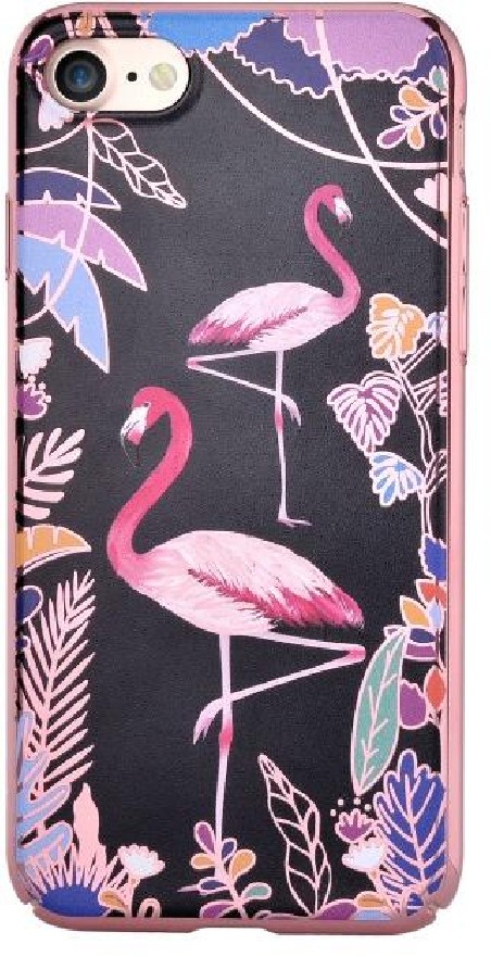 Cover Luxy Fenicottero Con Disegno Rilievo per iPhone 7 & 8