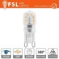 G9 - 2.2W 4000K 235LM 300º 48x16x12mm CRI80 AC-230V G9 - 2.2W 4000K 235LM 300º 48x16x12mm CRI80 AC-230V