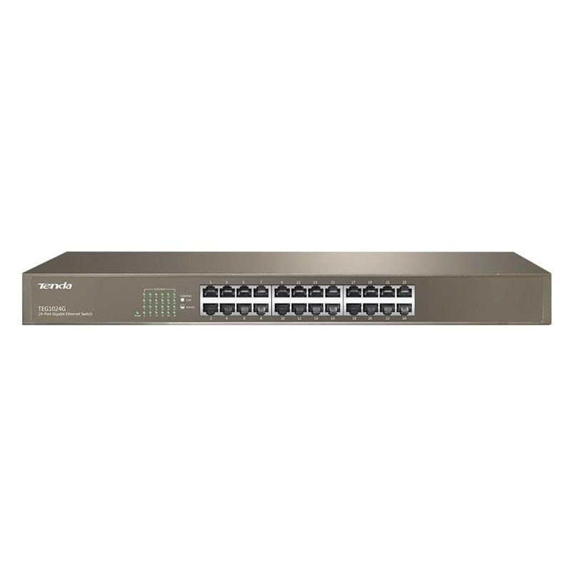 Tenda Switch Gigabit - 24 porte (Rack) | TEG1024G
