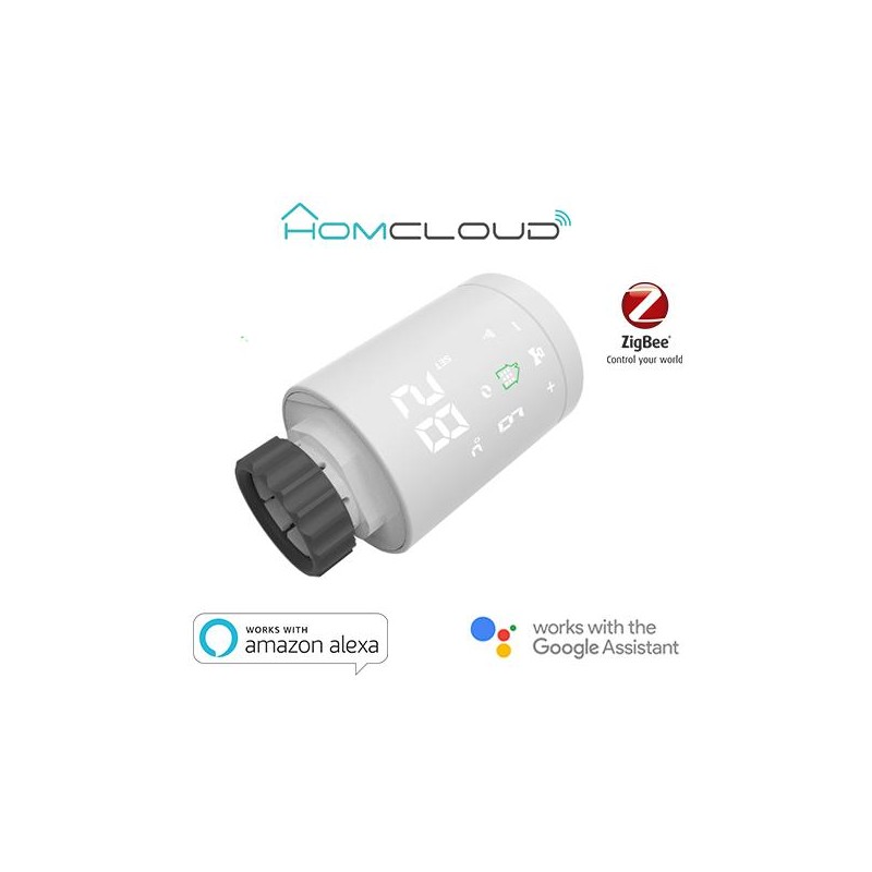 Valvola termostatica per radiatori Smart digitale zigbee Valvola termostatica per radiatori Smart digitale zigbee