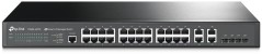 TP-Link Switch Managed L2 24 Porte + 4 Porte Gbit Combo - T2500-28TC