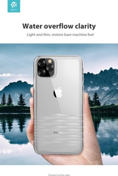 Cover Ocean 2 Protezione Trasparente per iPhone 11 Pro Max