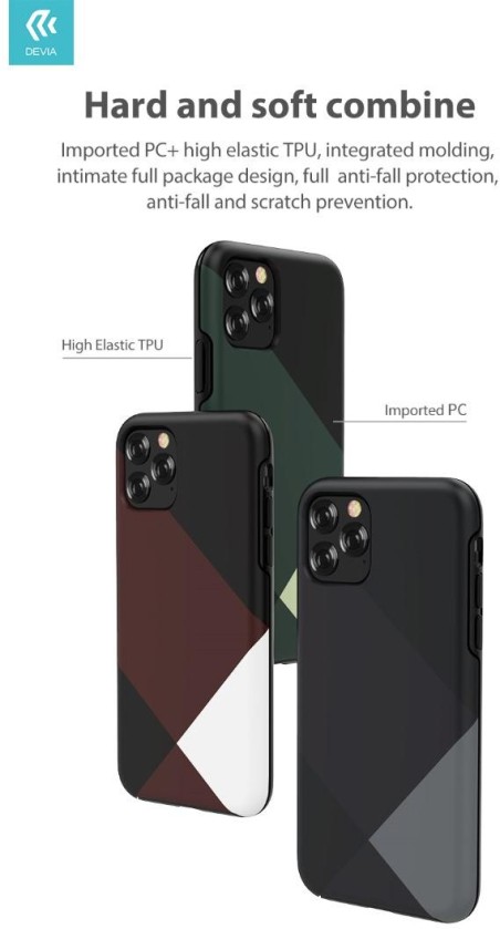 Cover Simple Style per iPhone 11 Pro Max Grigia