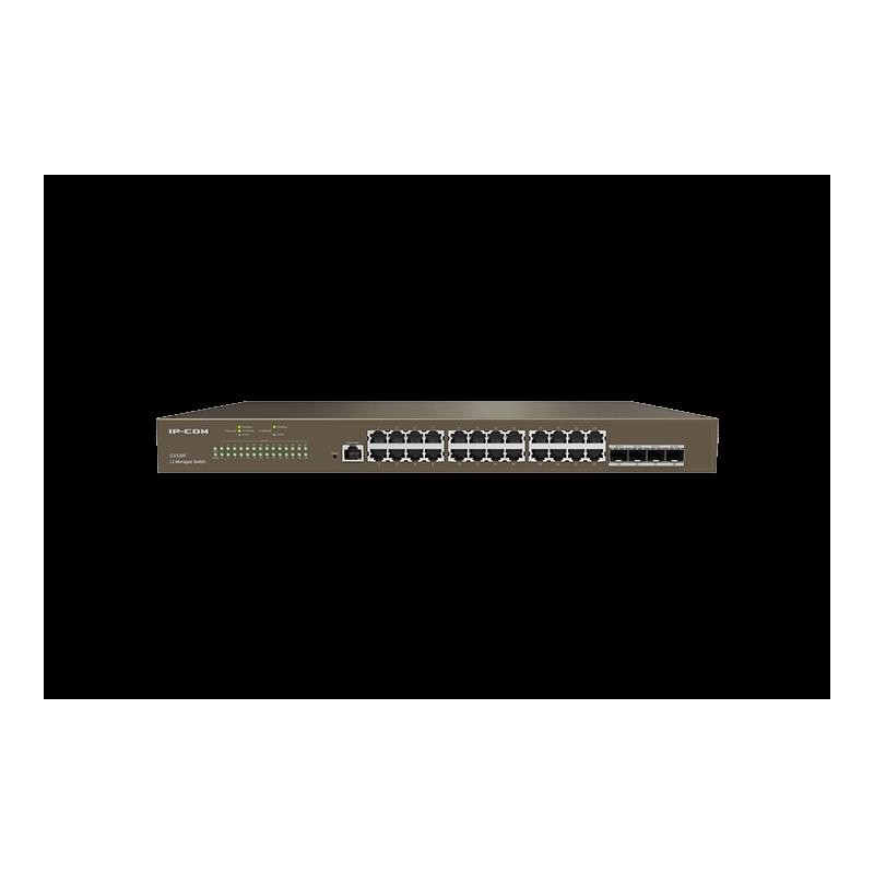 IP-COM Switch Gigabit cloud managed L2 - 28 porte(24 GE + 4 SFP), ProFi | G3328F