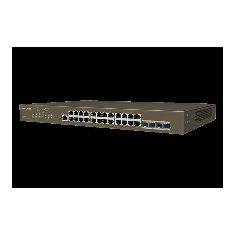 IP-COM Switch Gigabit cloud managed L3 - 28 porte (24 GE + 4 SFP)ProFi | G5328F