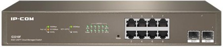 Switch Cloud Managed 8 port GE + 2 SFP - G3310F