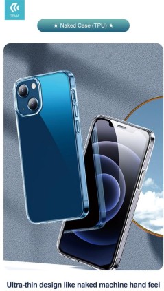 Cover in TPU trasparente per iPhone 13 pro Max