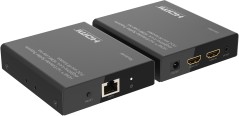 Kit TX-RX Extender HDMI, 70MT UTP, 4K@60Hz HDR, Loop-out