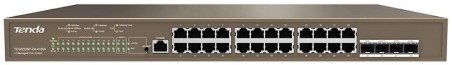 Switch L3 Managed PoE 24 porte Gigabit + 4 SFP 410w