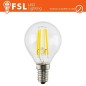 Lampada Filamento Sfera - 4W 2700K E14 400LM Lampada Filamento Sfera - 4W 2700K E14 400LM