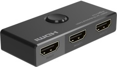 Switch HDMI 2x1, Splitter 1x2, 2 Bidirezionali, 4K@60hz