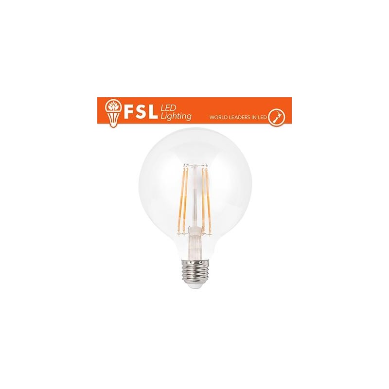 Lampada Filamento Globo Ø12,5cm - 6W 2700K E27 700LM Lampada Filamento Globo Ø12,5cm - 6W 2700K E27 700LM