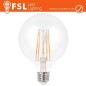 Lampada Filamento Globo Ø12,5cm - 6W 2700K E27 700LM Lampada Filamento Globo Ø12,5cm - 6W 2700K E27 700LM