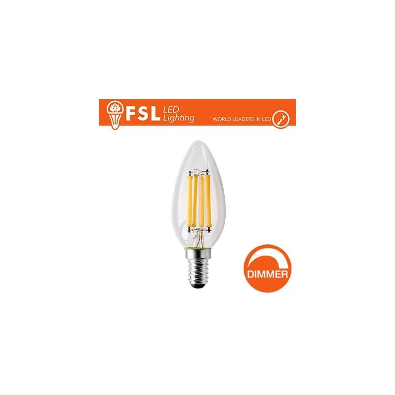 Lampada Filamento Oliva - 4W 4000K E14 Dimmerabile Lampada Filamento Oliva - 4W 4000K E14 Dimmerabile