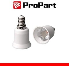 Adattatore per lampada da E14 a E27 - 2A 250V - 40W max