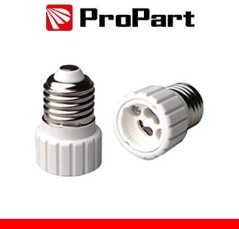 Adattatore per lampada da E27 a GU10 - 2A 250V - 40W max